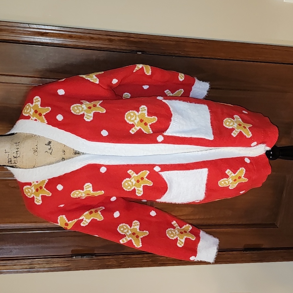 Shein Gingerbread Cardigan